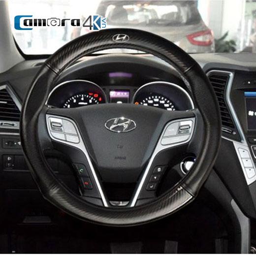 [Hỗ trợ lắp đặt khách Hà Nội] Bọc vô lăng carbon Hyundai