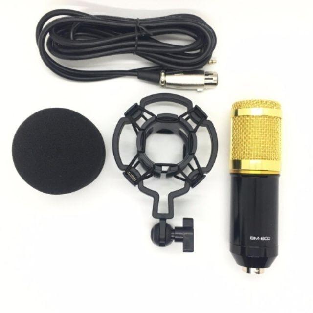 COMBO BỘ LIVESTREAM SUOND CARD v8 , MIC BM900