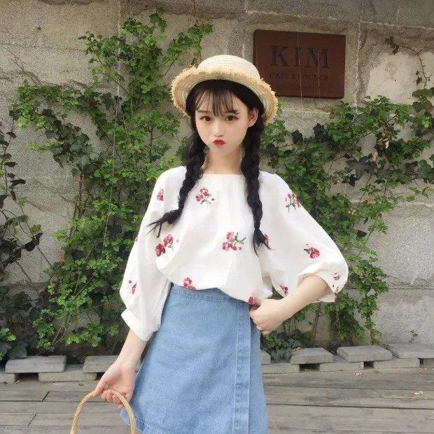 ÁO VOAN KIỂU IN HOA