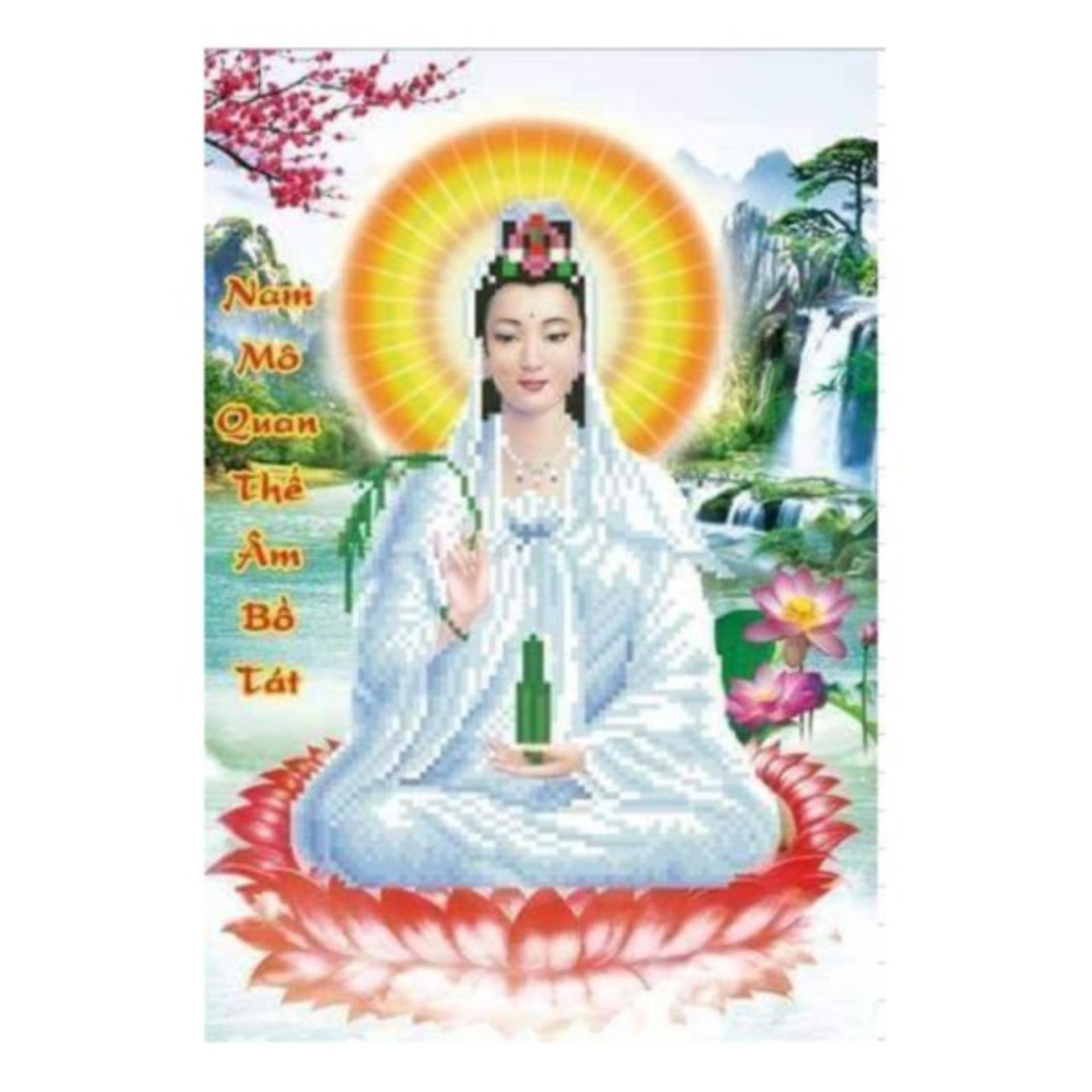 Tranh đính đá Phật bà YN2094-Ngọc Thịnh