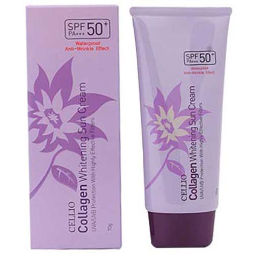 cellio collagen whitening sun cream