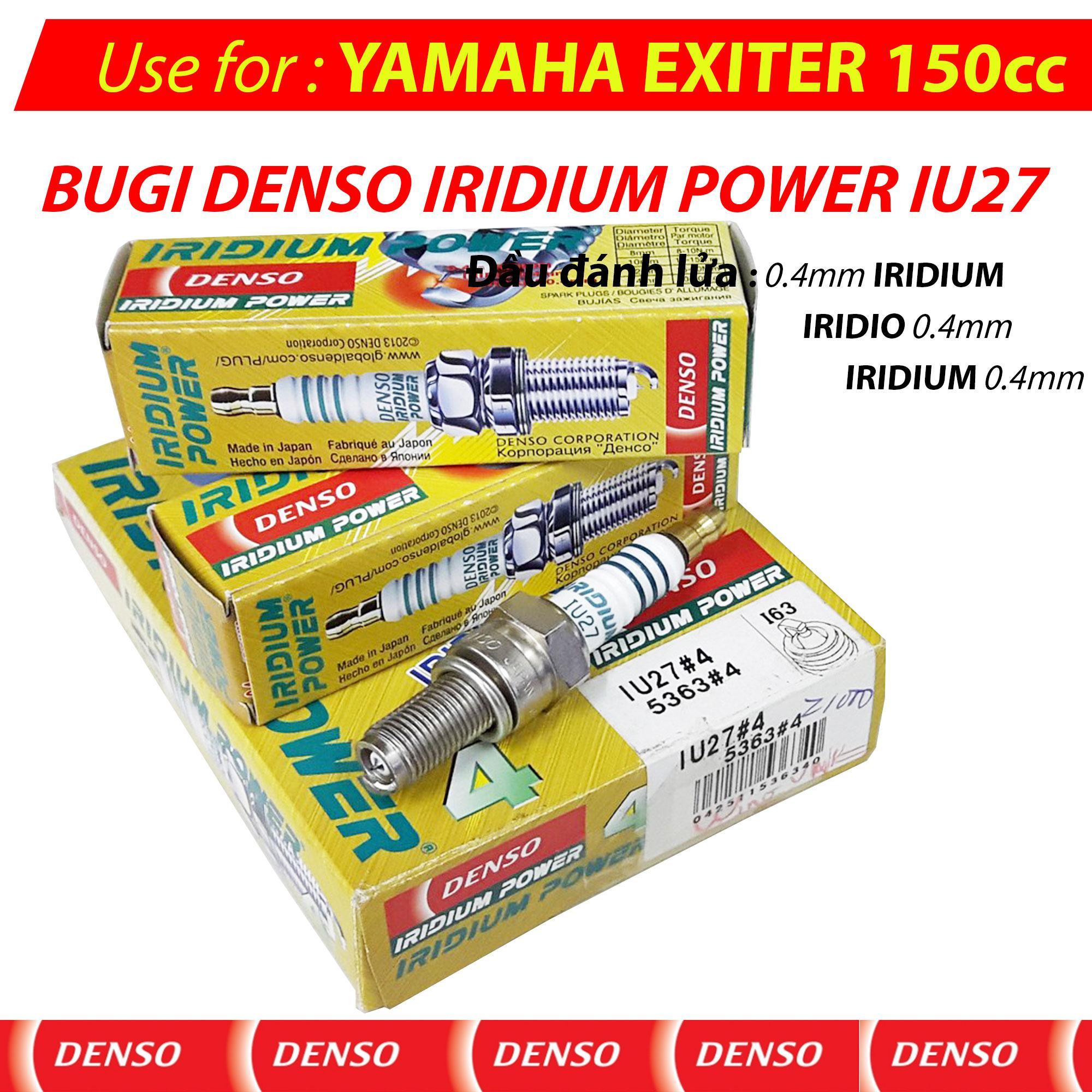 [HCM]Bugi Denso IU27 YAMAHA EXITER 150cc IRIDIUM POWER