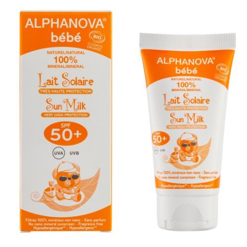 Kem chống nắng hữu cơ cho bé Alphanova SPF50 50ml