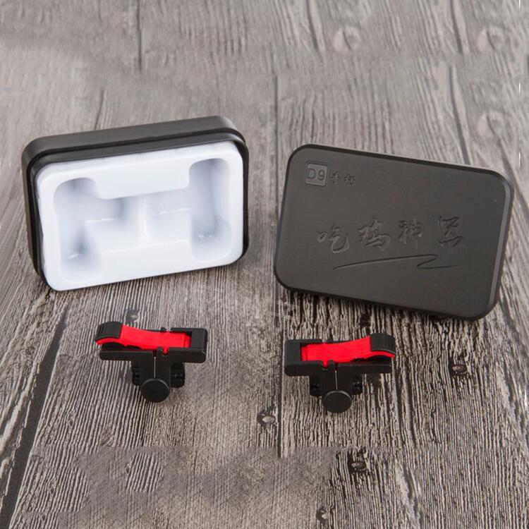 Bộ 2 nút bấm PUBG D9 chơi game mobile Tặng Nút Joystick