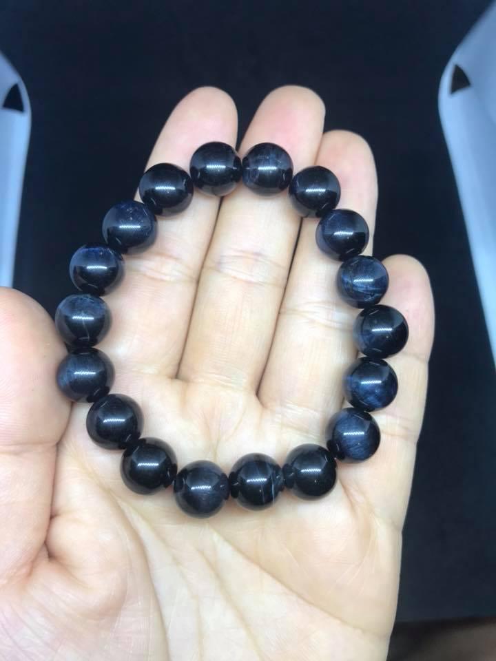 [HCM]VÒNG TAY ĐÁ MẮT CHIM ƯNG 10 LY