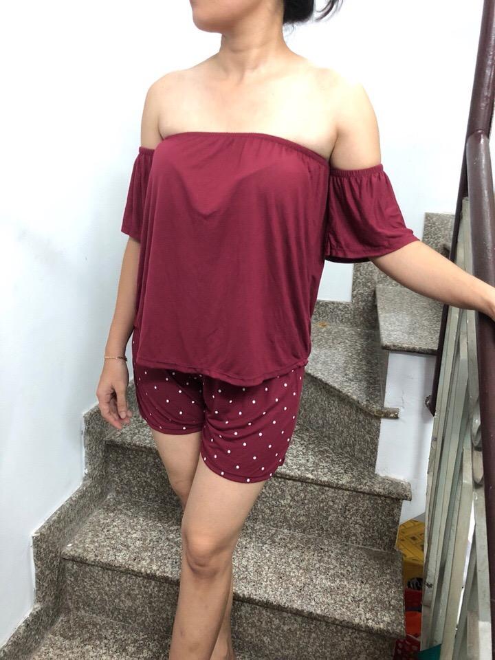 Bộ đùi trễ vai (30-50kg). Ảnh thật