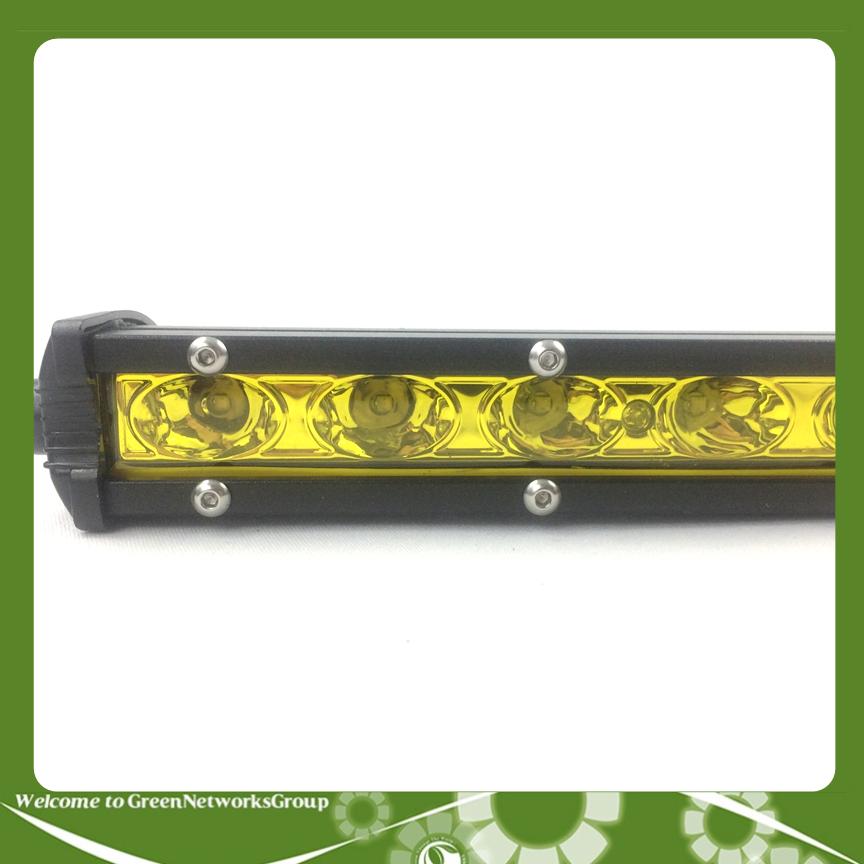 Đèn led bar 12 bóng dành cho ôtô GreenNetworks (pha ánh sáng vàng)