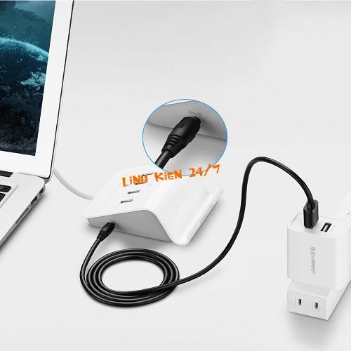 DÂY NGUỒN CỔNG USB RA ĐẦU DC 3.5X1.35MM