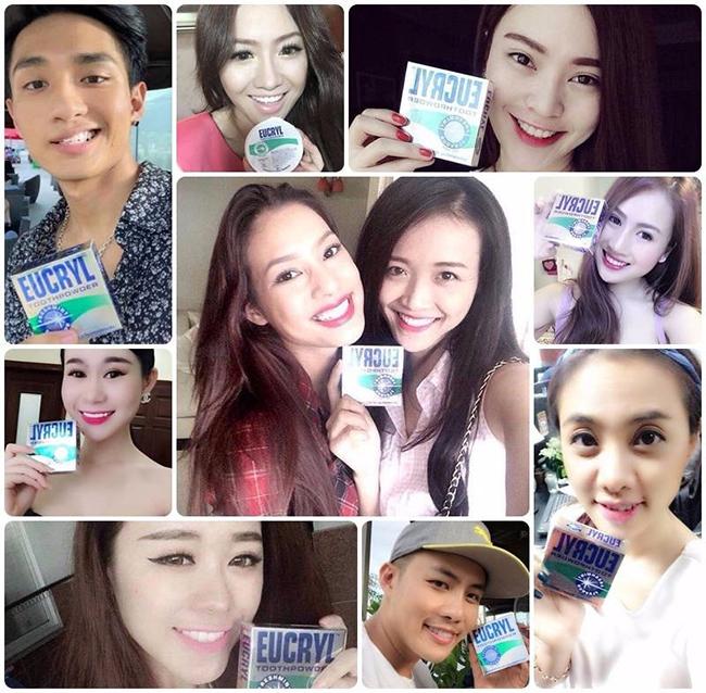 [HCM]Bột tẩy trắng răng EUCRYL 50g giúp răng trắng sáng