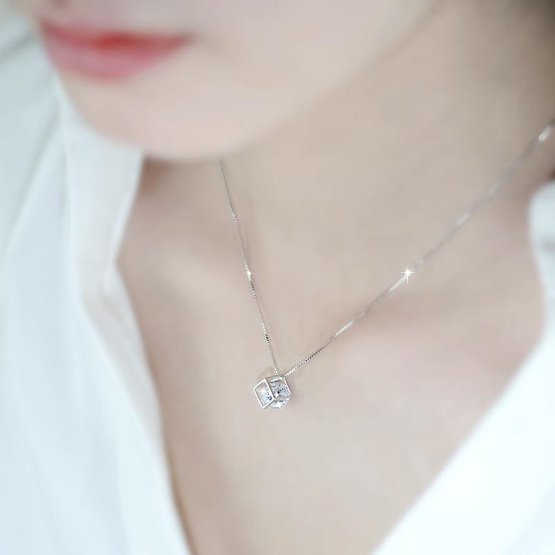 [HCM]Dây chuyền thời trang đá lồng DC04