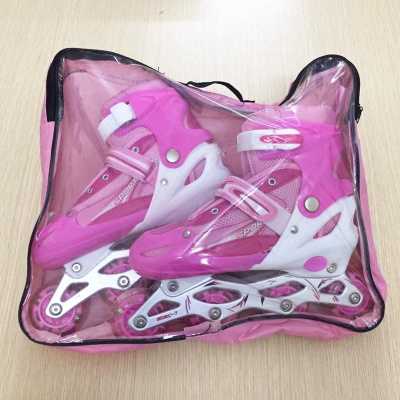 Giày Patin Hồng size L (37-42) New