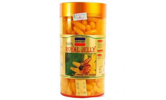 Hcmviên uống sữa ong chúa costar úc royal jelly soft gel capsules 1450mg - ảnh sản phẩm 2