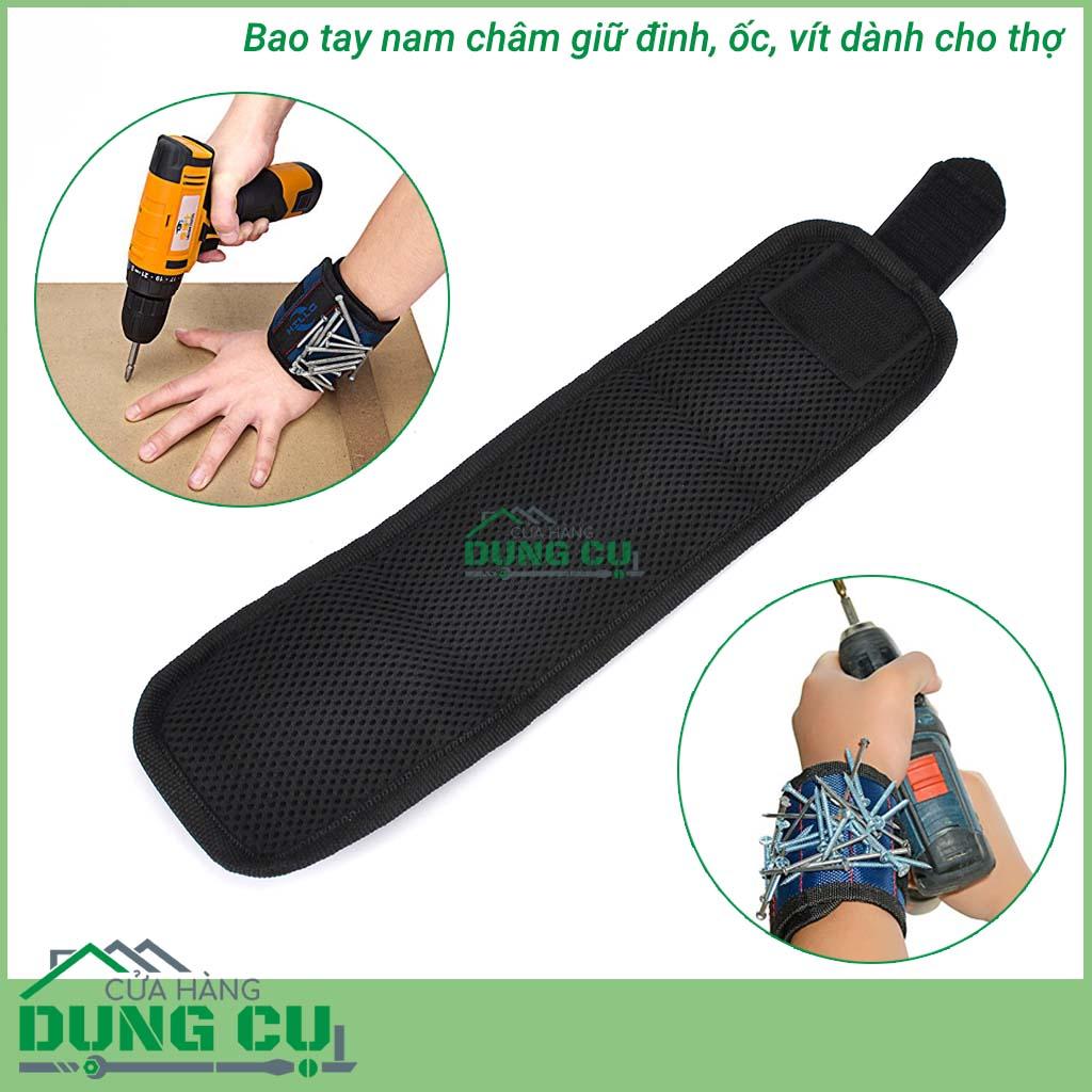 Vòng tay nam châm giữ đinh vít dành cho thợ