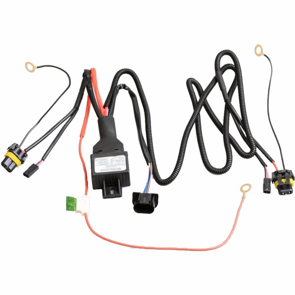 [HCM]Bộ Đèn xenon HID H4-3  55w 3000k ( ánh sáng vàng )