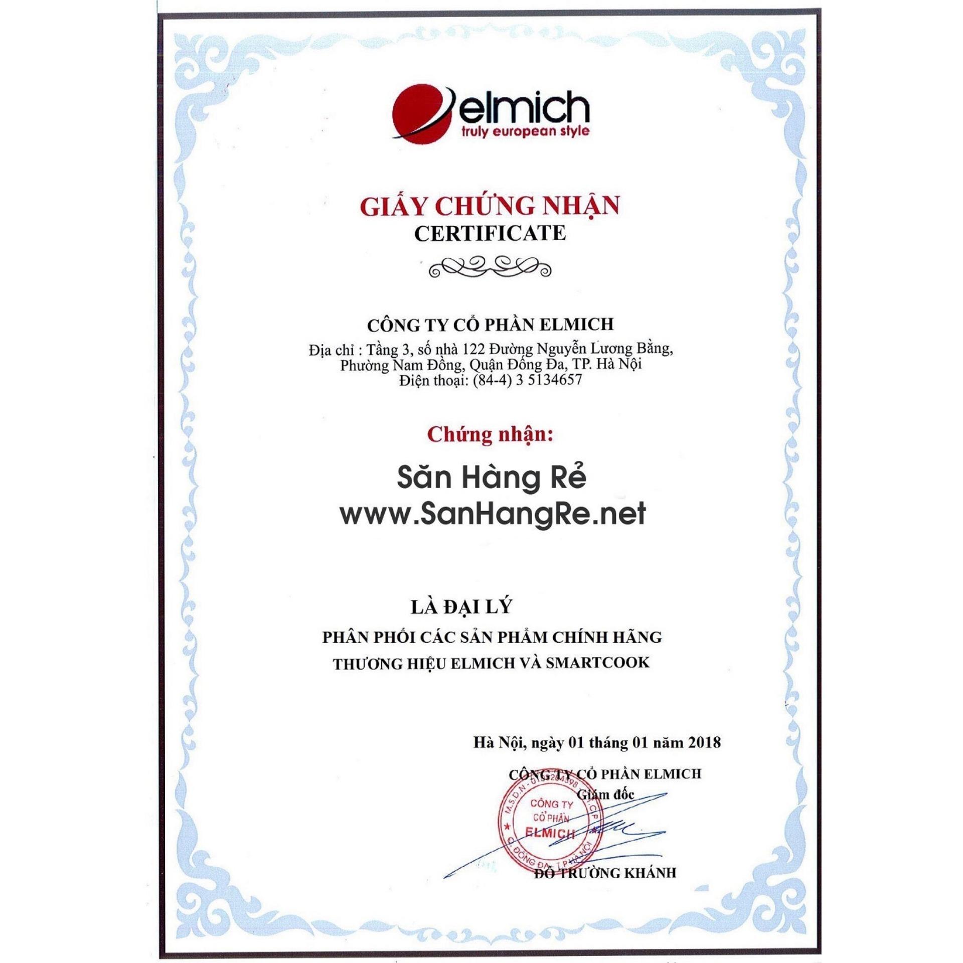 Bàn là hơi nước Elmich SIE-0780