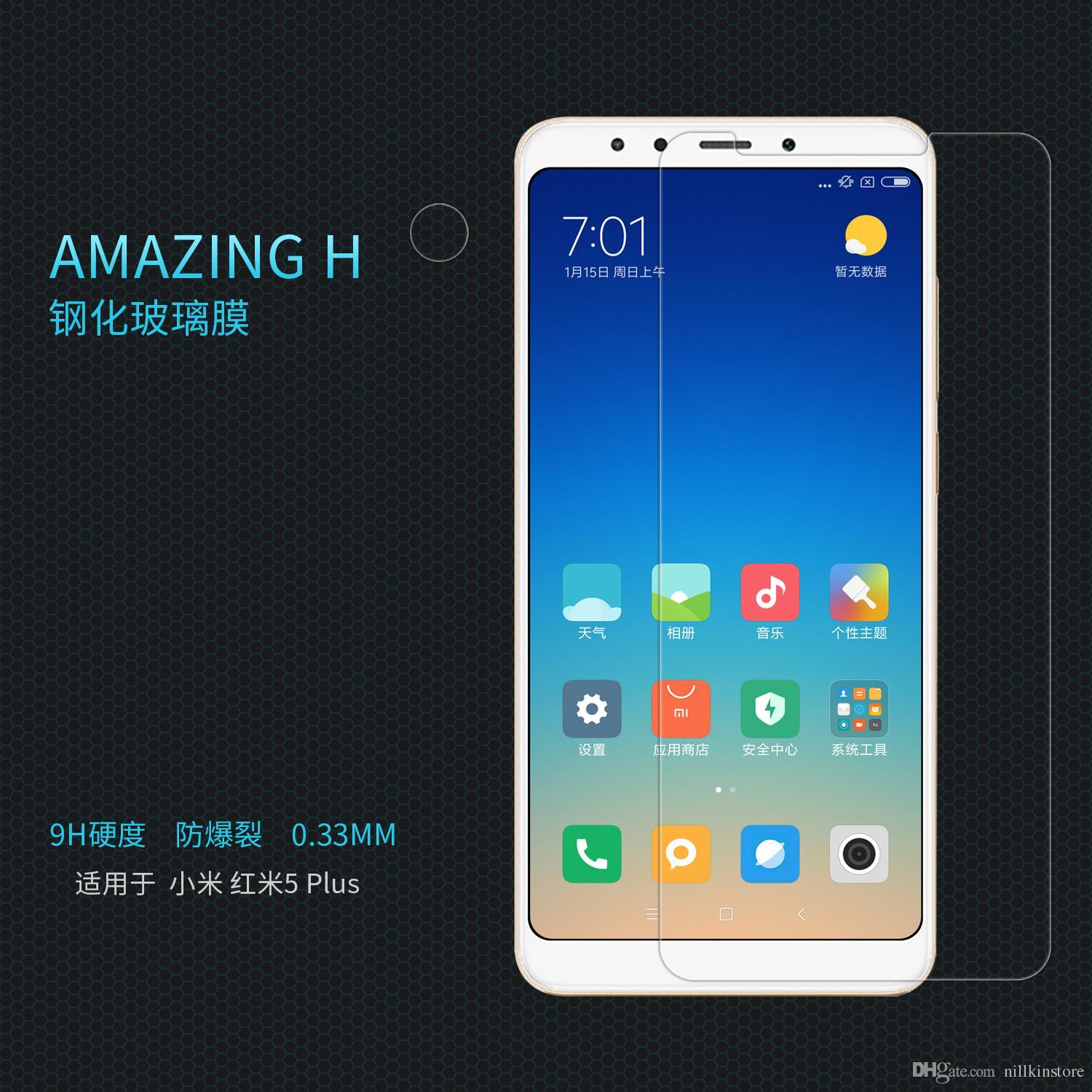 Kính cường lực Xiaomi Redmi 5 Plus (Trong Suốt)