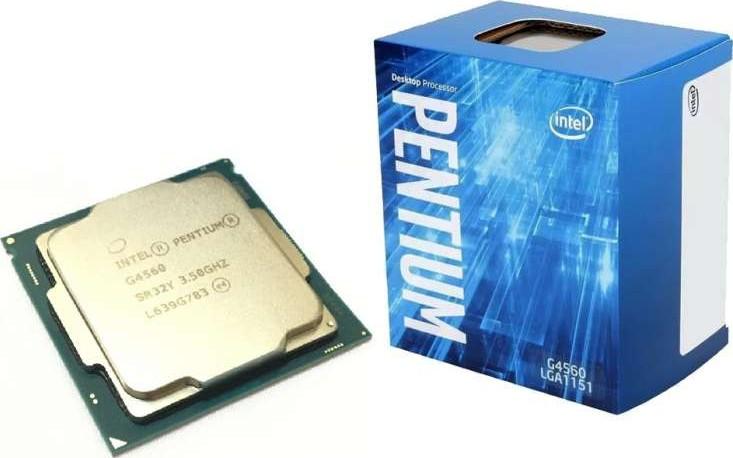 CPU Intel Pentium G4560 3.5 GHz / 3MB / HD 600 Series Graphics / Socket 1151 (Kabylake) - BOX