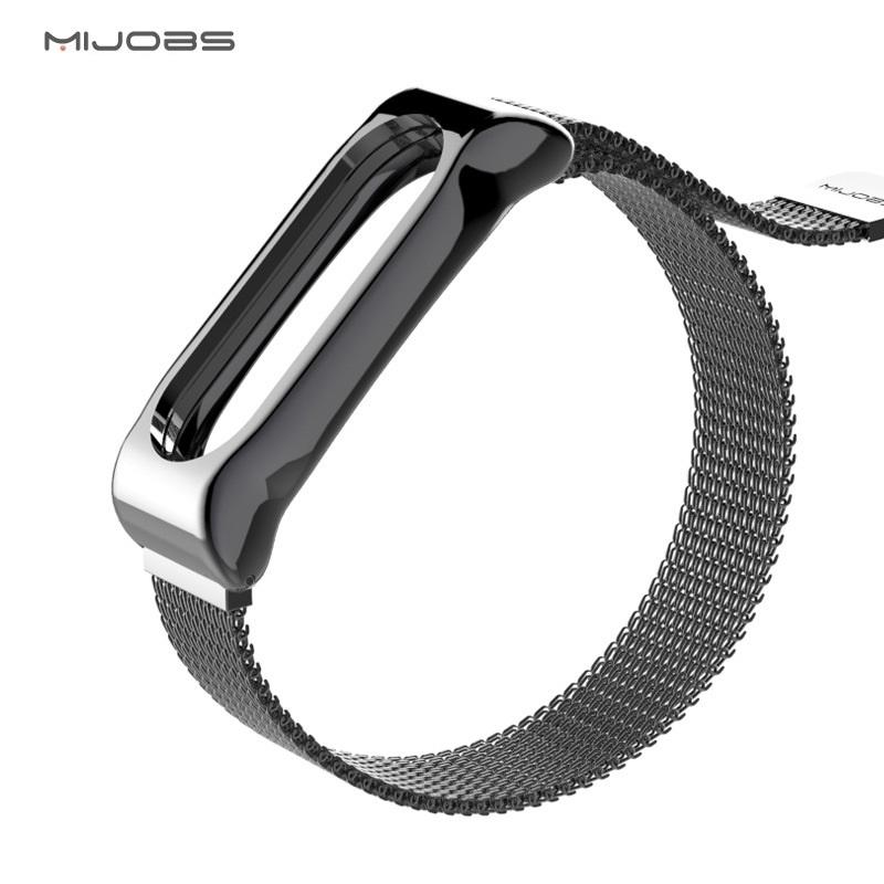 Dây đeo nam châm  kim loại Miband 2