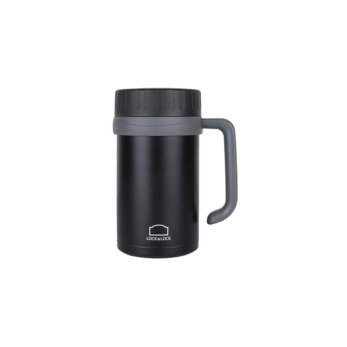 Cốc giữ nhiệt Lock&Lock LHC4026B - New Basic Table Mug 500ml Black, Red
