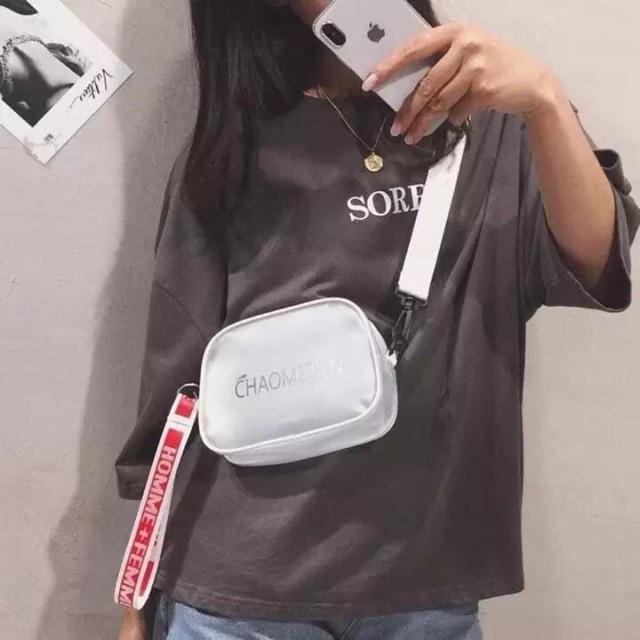 [HCM]Túi Đeo Chéo Nữ Chất Liệu Da Thời Trang Cá Tính