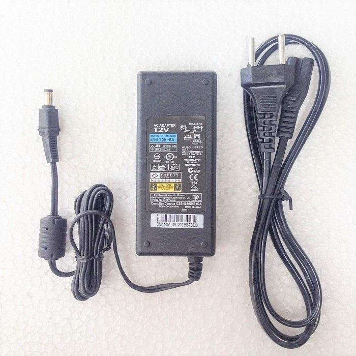 Adapter 12v 5a cấp nguồn cho màn hình lcd đầu ghi camera