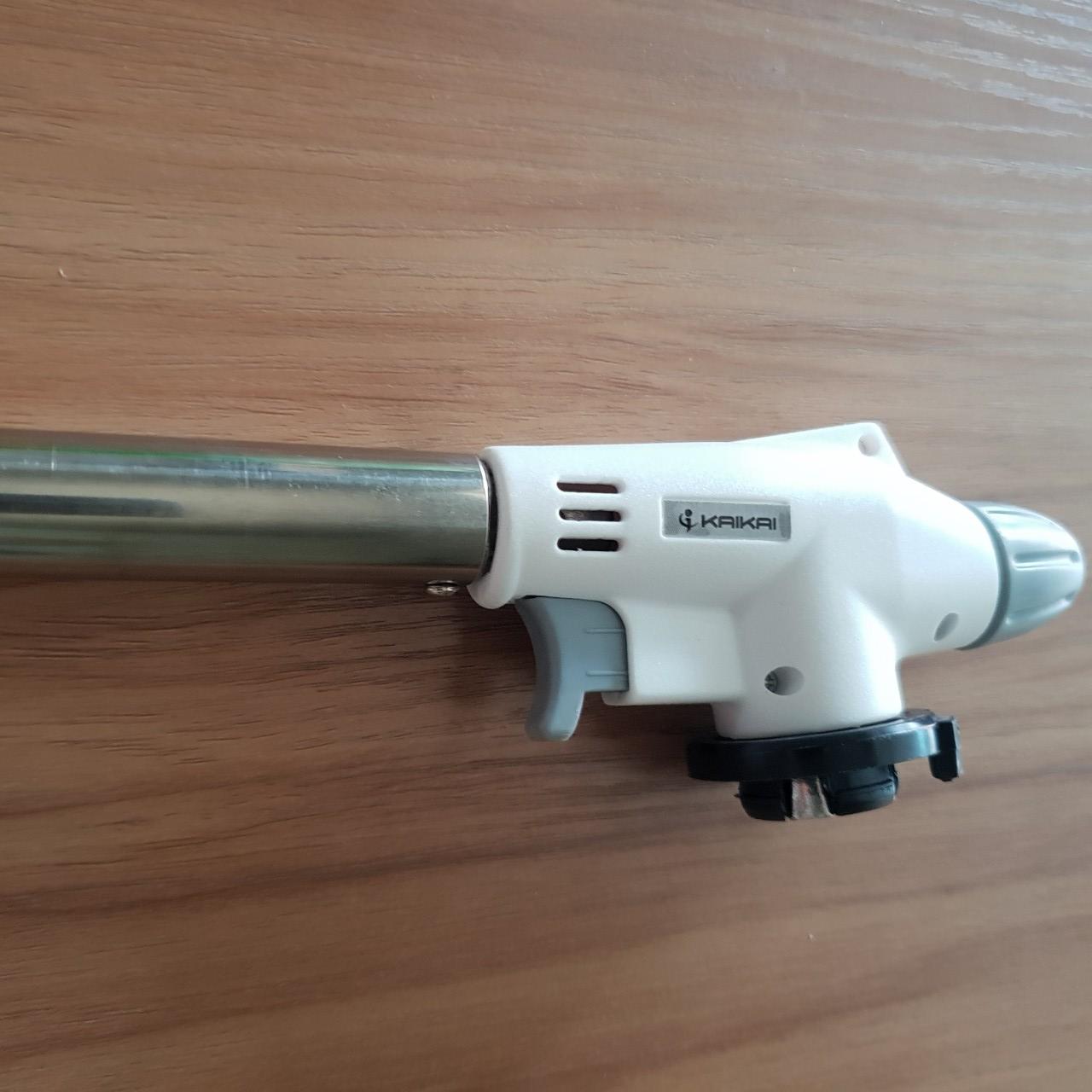 Đèn khò gas đánh điện  màu trắng