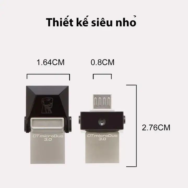 USB Kingston DataTraveler microDUO 16GB USB 3.0 OTG (DTDUO3/16GB ...