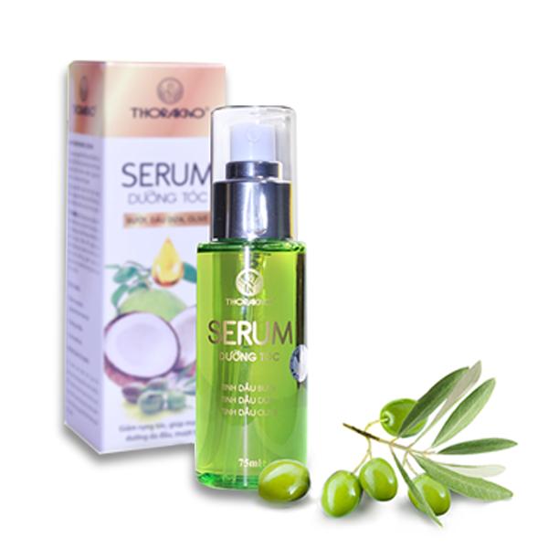 Hair Care Serum Of Grapefruit - Coconut - Olive Thorakao 75ml
