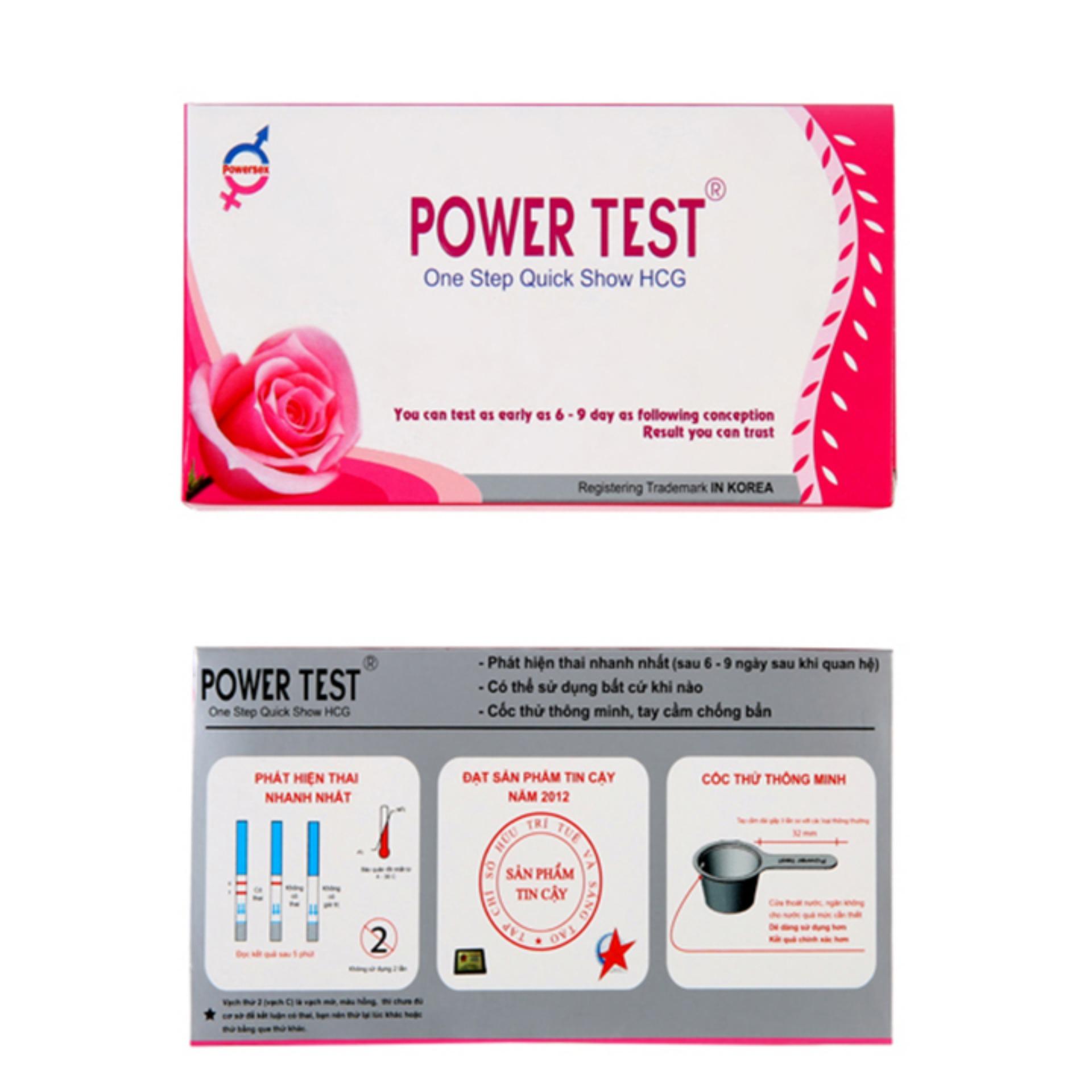 Powertest Que thử phát hiện thai sớm