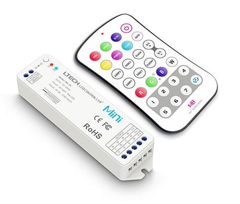 Bộ điều khiển đèn LED mini LTECH RGBW Controller M8+M4-3A