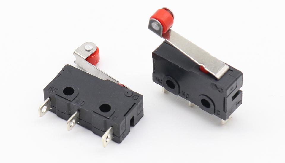 Công tắc hành trình mini có bánh xe