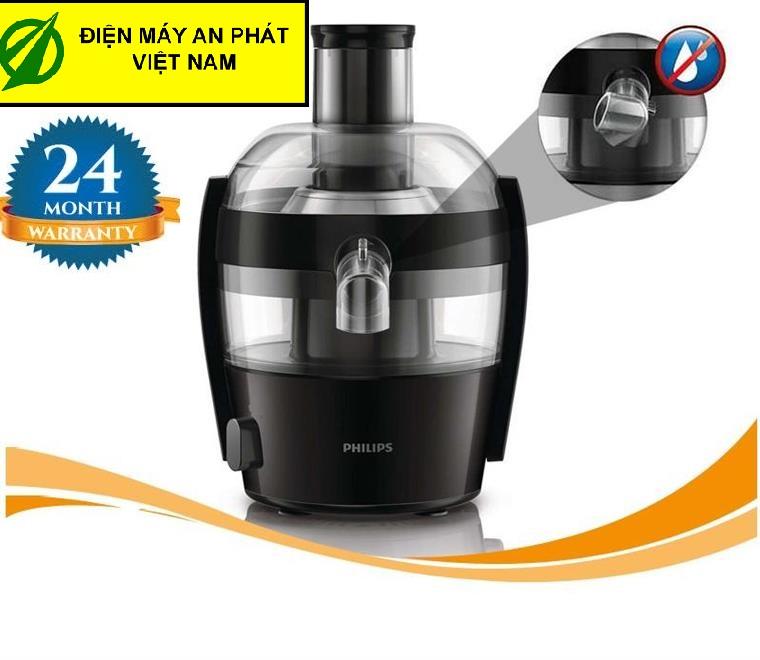 Máy ép trái cây Philips HR1832 (Đen) – Hàng nhập khẩu
