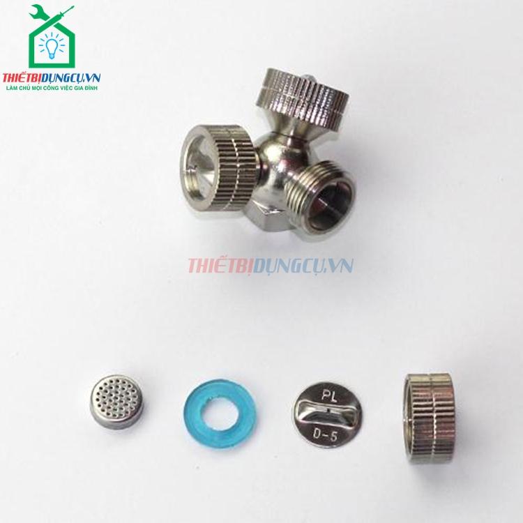Béc phun sương 3 cửa inox