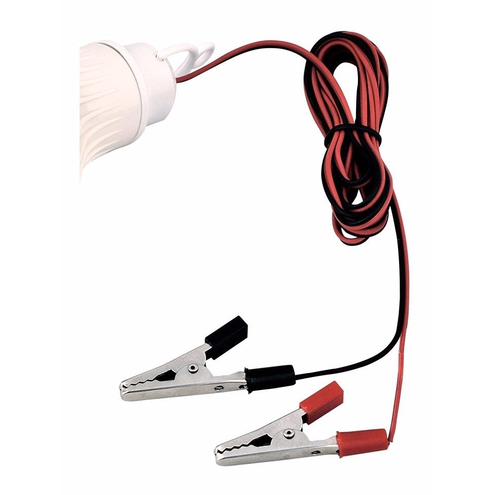Đèn Led Trụ 50W kín nước kẹp bình ắc quy 12V