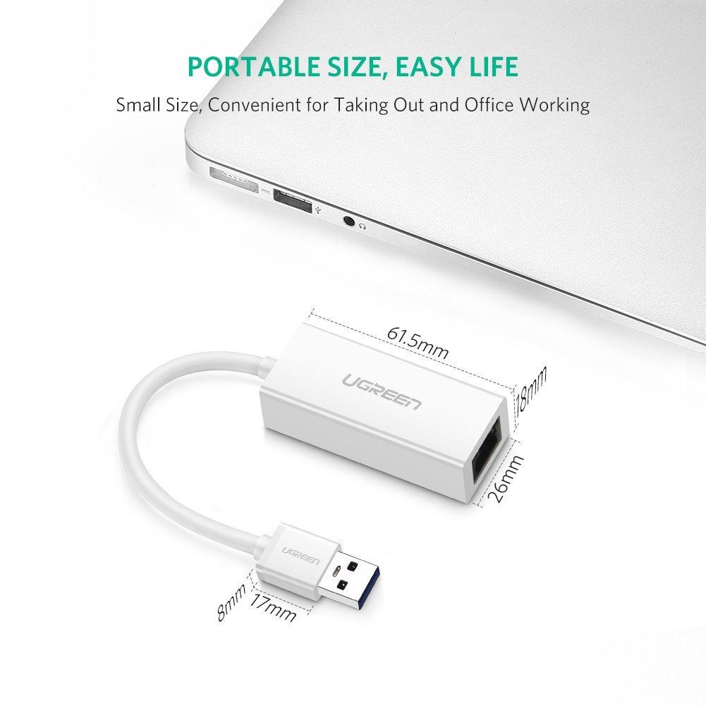 Cáp USB 3.0 to Lan Ugreen Tốc độ Gigabit - USB sang LAN