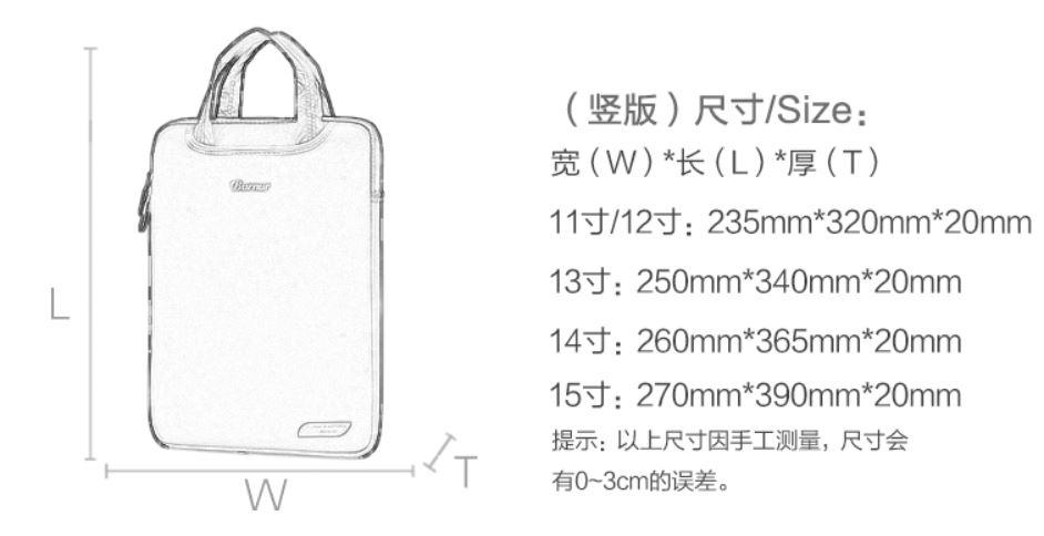 Túi chống sốc Macbook Burnur - M311 ( Tặng bàn di chuuột )