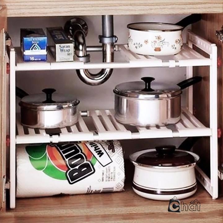 Kệ Xếp Đựng Đồ Dưới Bồn Rửa Chén