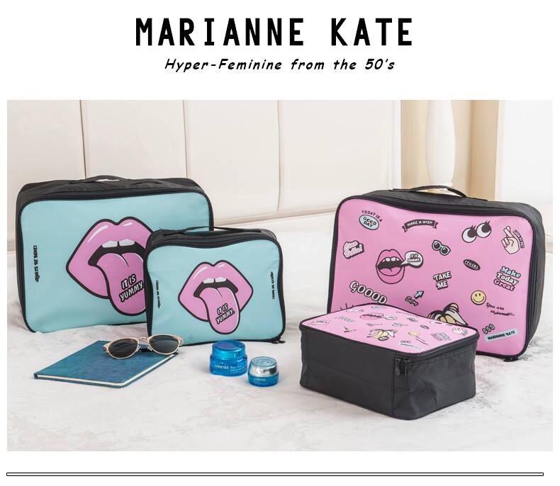 [HCM][Size nhỏ] Túi đựng mỹ phẩm/đựng đồ du lịch Marianne Kate