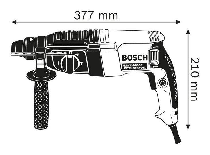 Máy khoan búa Bosch GBH 2-26 DE