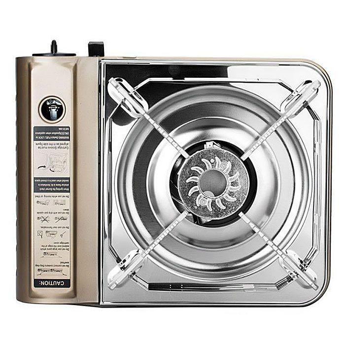 Bếp gas du lịch Tiross TS-263 (Vàng đồng)