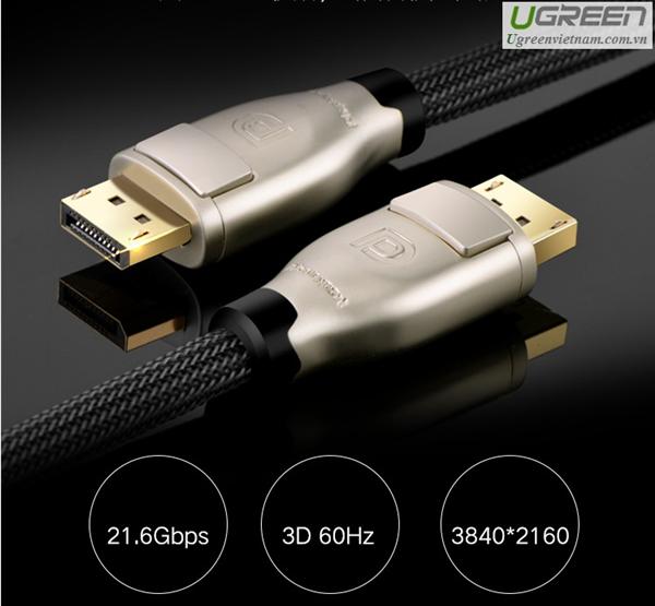Cáp Displayport 4K - 10M Ugreen 30124