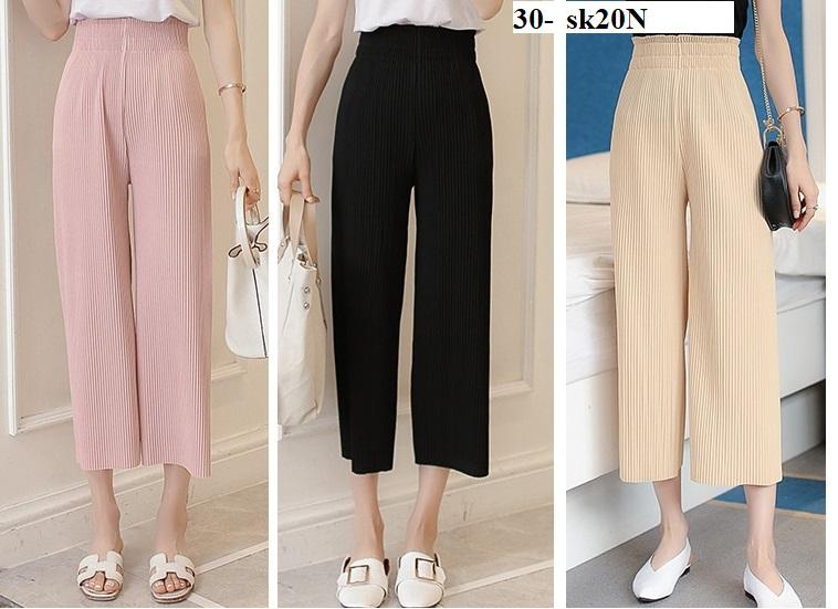 Sk20n-quần lửng lưng thun 3 màu s-6xl