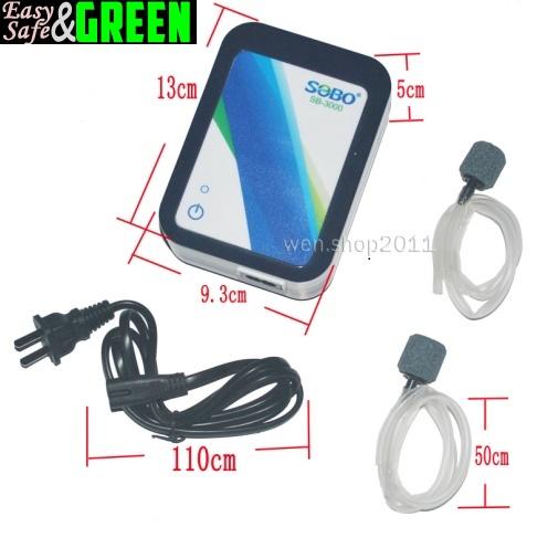 Máy sủi khí tích điện SB-3000