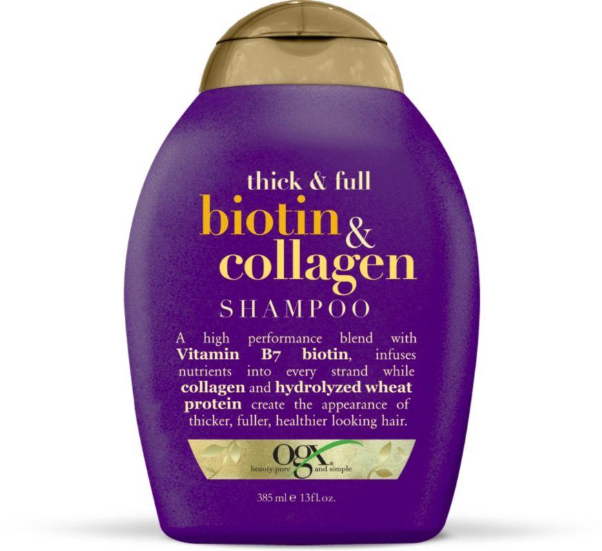 Dầu Gội Kích Thích Mọc Tóc OGX Thick & Full Biotin & Collagen Shampoo 385ml