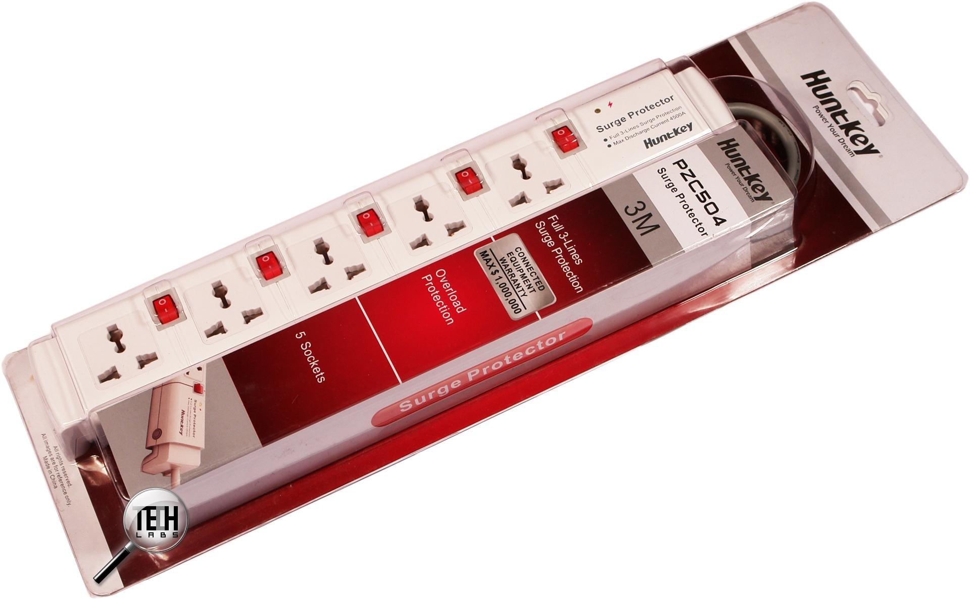 Ổ Điện 5 chấu HUNTKEY PZC504