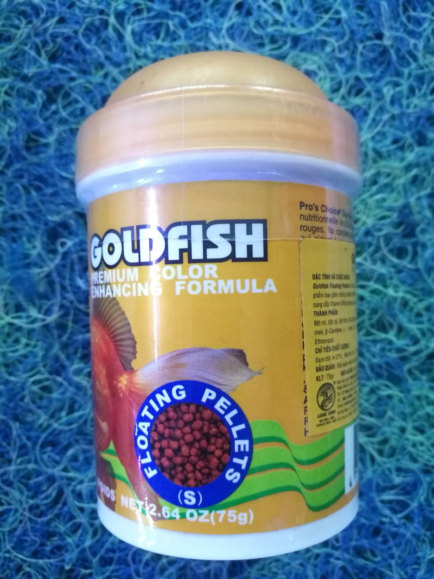 [HCM]Thức ăn cao cấp cho cá vàng GoldFish hạt chìm