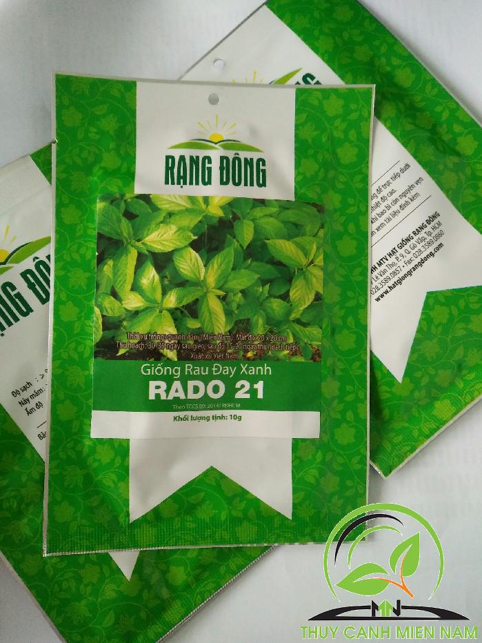 [HCM]Hạt giống rau đay xanh RADO 21 (10g)