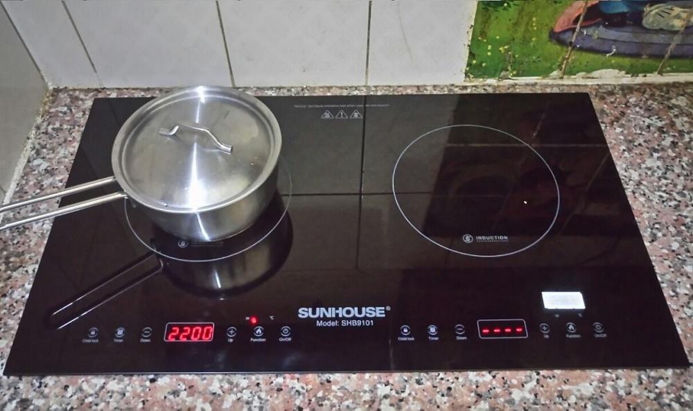 Bếp điện từ đôi Sunhouse SHB-9101