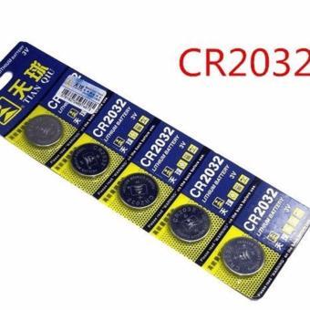 Vỉ Pin CR2032 Lithium 3V (Vỉ 5 viên)