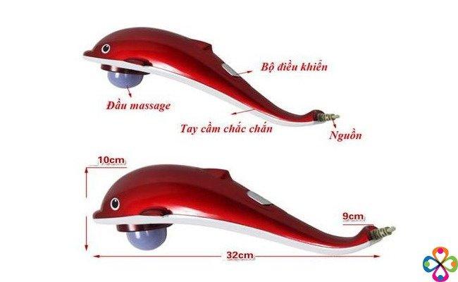 Máy massage cá heo